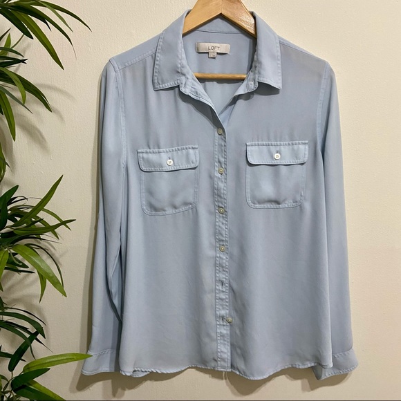 LOFT Tops - LOFT sheer blouse
